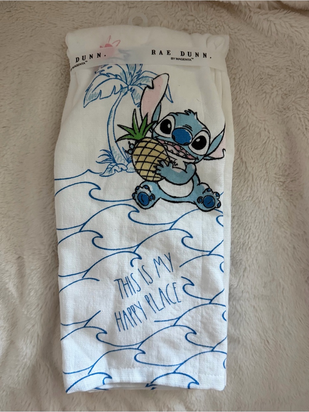 Rae Dunn Stitch Dish Towels • Set of 3 • NWT